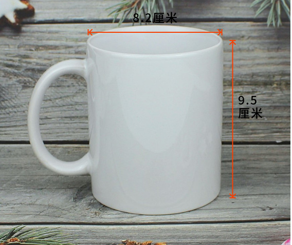 Ceramic Mug 11oz Milk White Coffee Cup Sublimation Porcelain for Printing Accessories Style Modern Hotel Color Feature Eco Type