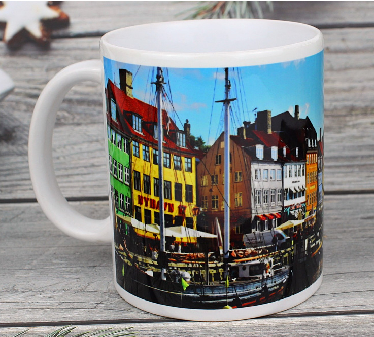 Ceramic Mug 11oz Milk White Coffee Cup Sublimation Porcelain for Printing Accessories Style Modern Hotel Color Feature Eco Type