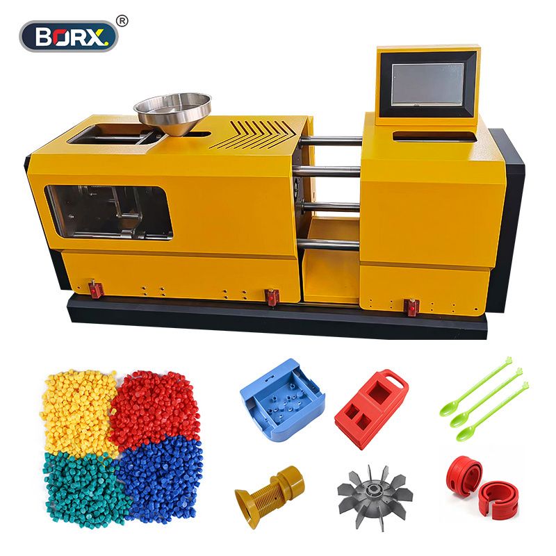 BORX 2T/4T Micro desktop 0.5KW injection molding machine with one-button operating system