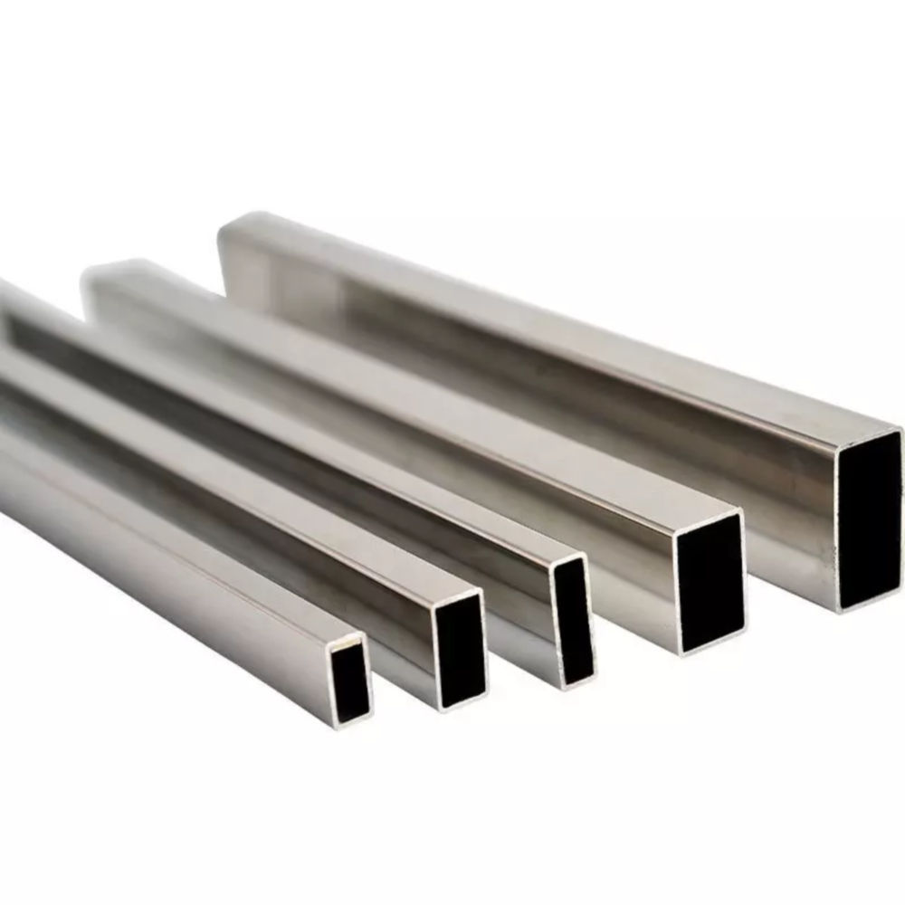 high precision 201 304 seamless stainless steel square tube pipes rectangular metal tubing