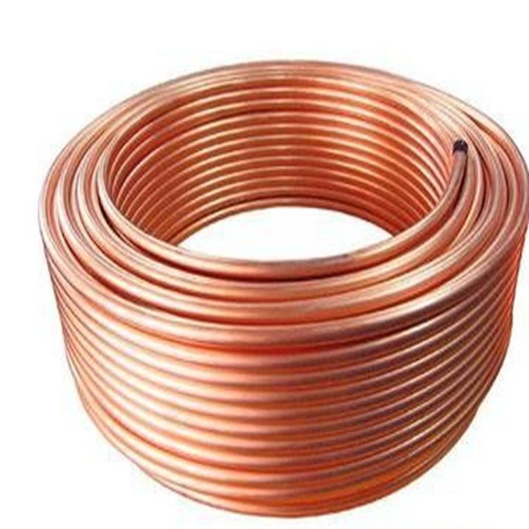 99.99% Copper Pipe Coil C11000 C70600 High Purity 99.9% Red Copper tube