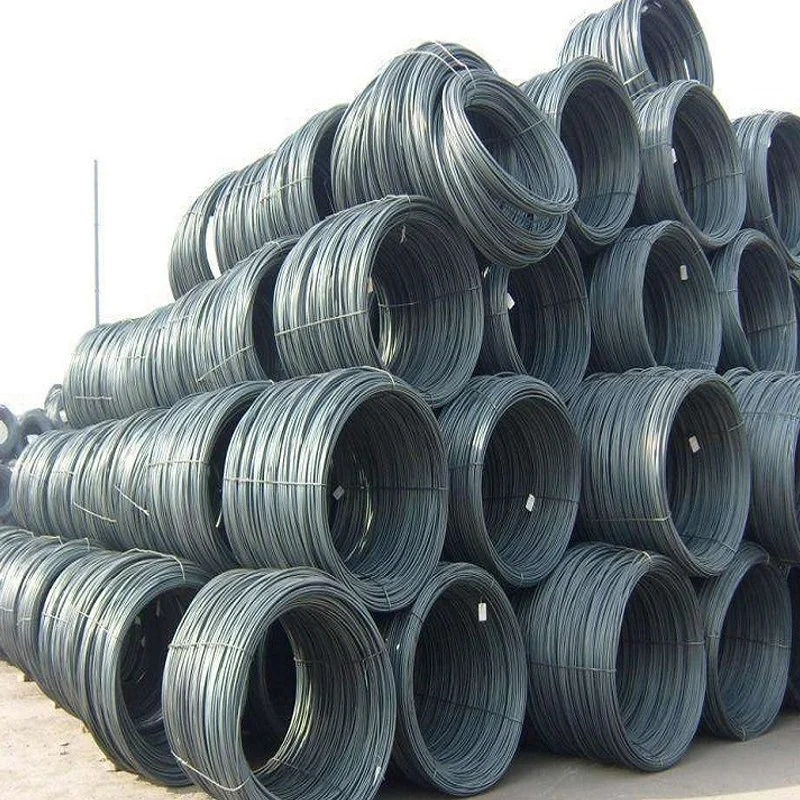 SAE1006 Hot Rolled Steel Wire Rod 6 8 9 10 12 14 Gauge Galvanized Steel Wire