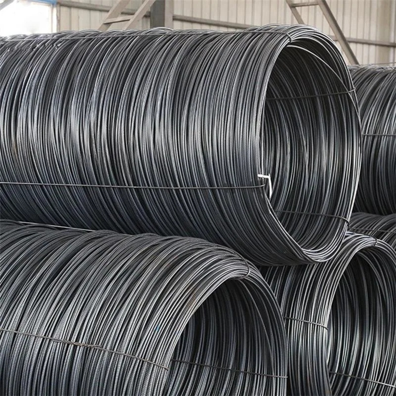 SAE1006 Hot Rolled Steel Wire Rod 6 8 9 10 12 14 Gauge Galvanized Steel Wire