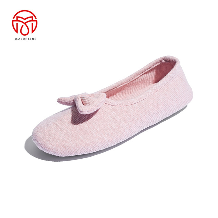 Flat Foldable Woman Ballerina Ballet Slippers Dance Shoes