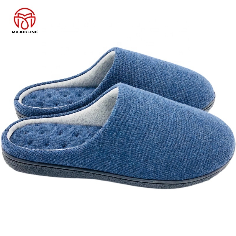 OEM Hot Selling Custom Fuzzy Rubber Slippers 2023AW Designer House Winter Felt Men's Slippers for Men