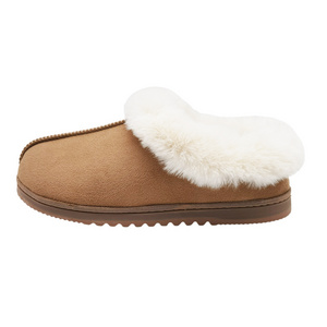 Fuzzy Slippers Cozy Memory Foam Wool-Like Plush Fleece Lined House Slippers Warm Anti-Skid Indoor Outdoor Shoes