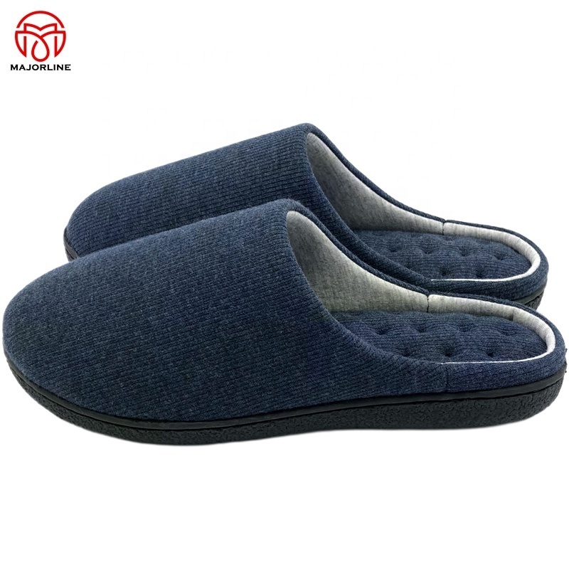 OEM Hot Selling Custom Fuzzy Rubber Slippers 2023AW Designer House Winter Felt Men's Slippers for Men