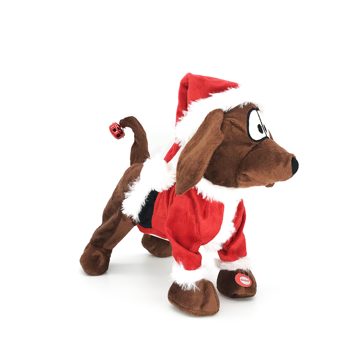 Music Dancing Dog plush toy Christmas Electric Toys Party Decorations Creative Children's Gifts