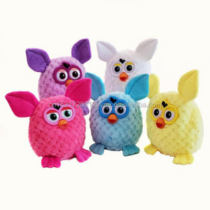 factory Hot electric talking owl plush electronic pet toy