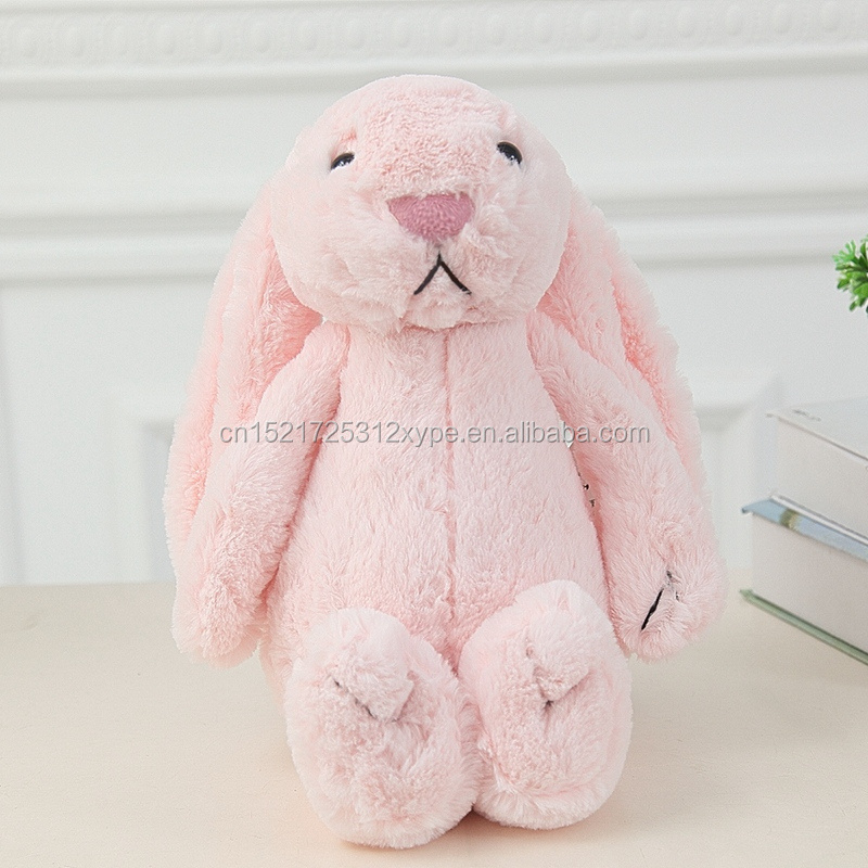 custom soft long ears Easter bunny Bonnie rabbit plush toy multiple colour