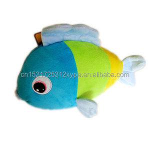 custom Soft stuffed Marine toys seahorses clown fish turtles crabs sea animals plush toy