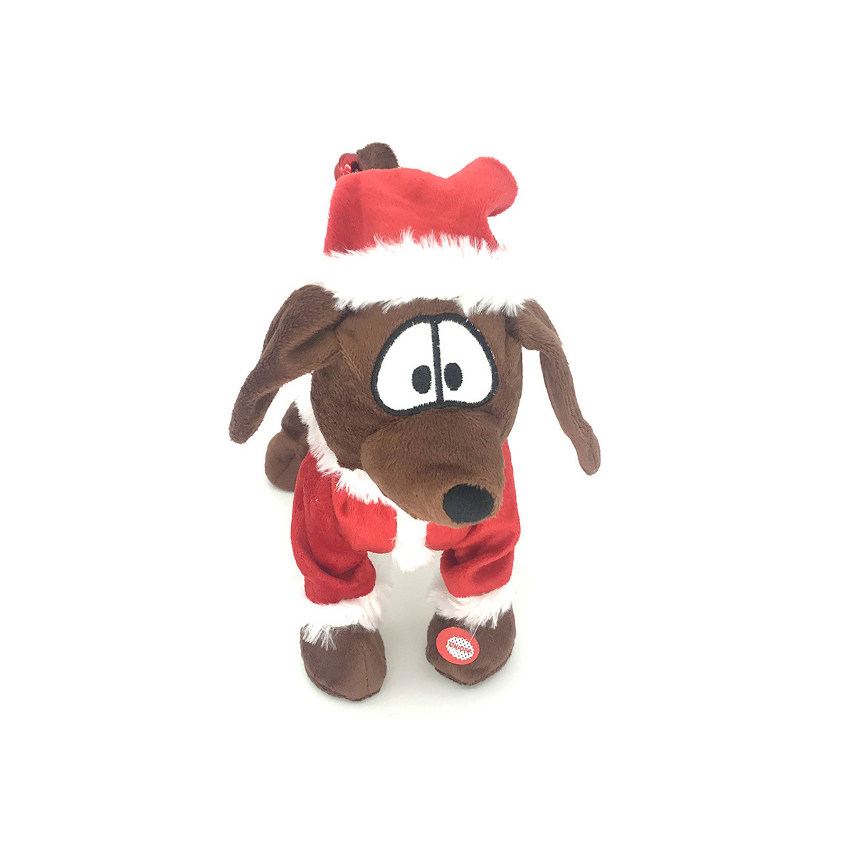 Music Dancing Dog plush toy Christmas Electric Toys Party Decorations Creative Children's Gifts