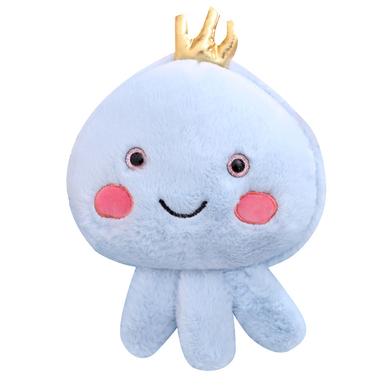 custom High quality creative jellyfish plush toy women's shoulder bag children's gift fashion cute storage