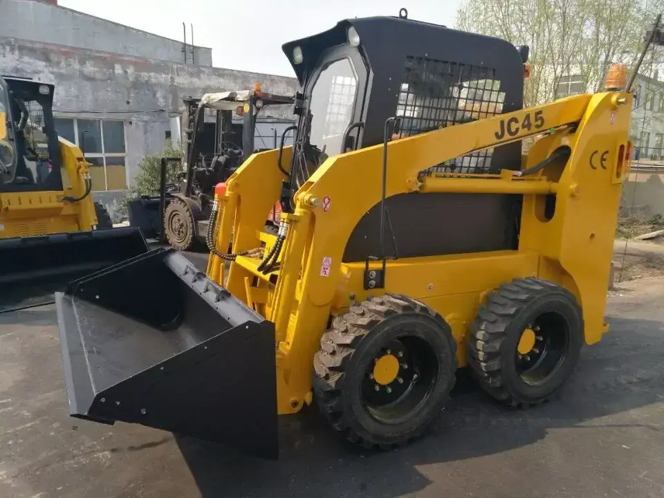 JC25 Ce Approved Skid Steer Loader with Rubber Track