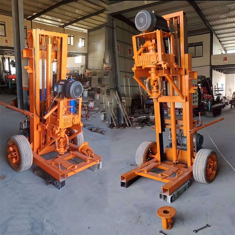 QIYUN machinery Portable water drilling machine drilling rigs for water swivel drilling machine