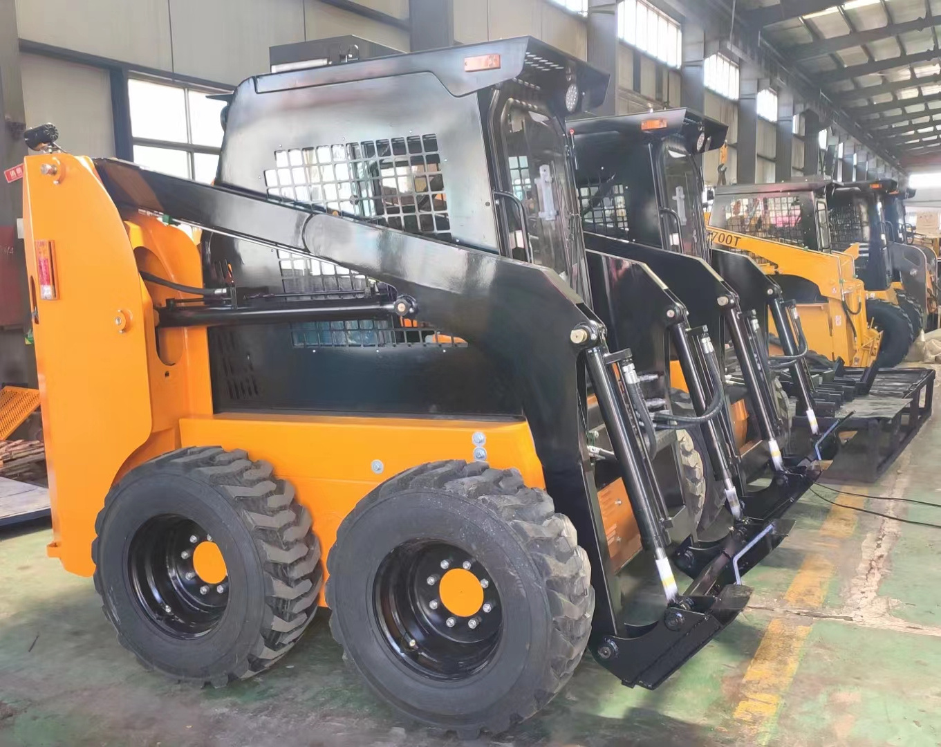 JC25 Ce Approved Skid Steer Loader with Rubber Track