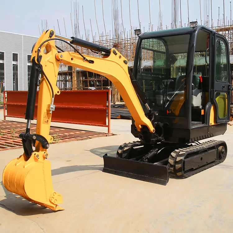 Small Crawler Excavator With High Mining Ability Small  Excavator Multifunctional Forestry Mulcher For Small Excavator