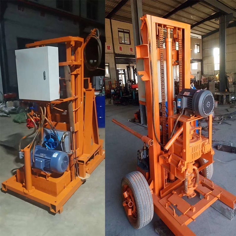 QIYUN machinery Portable water drilling machine drilling rigs for water swivel drilling machine