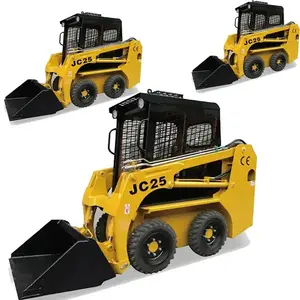 JC25 Ce Approved Skid Steer Loader with Rubber Track