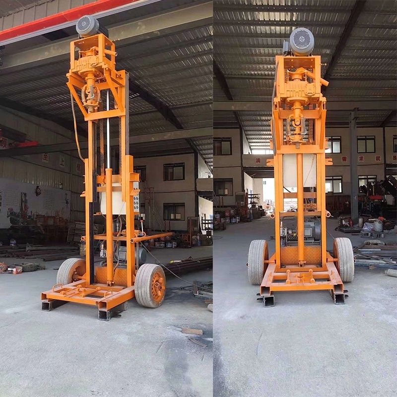 QIYUN machinery Portable water drilling machine drilling rigs for water swivel drilling machine