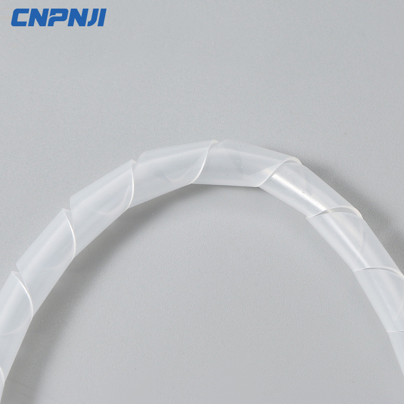 PE Plastic 12mm Wire Spiral wrapping Sleeving Band Tube Cable wrap Wire Protector Electrical Wire Sleeves