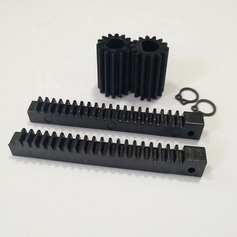 High quality Pom pinion helical spur plastic gear