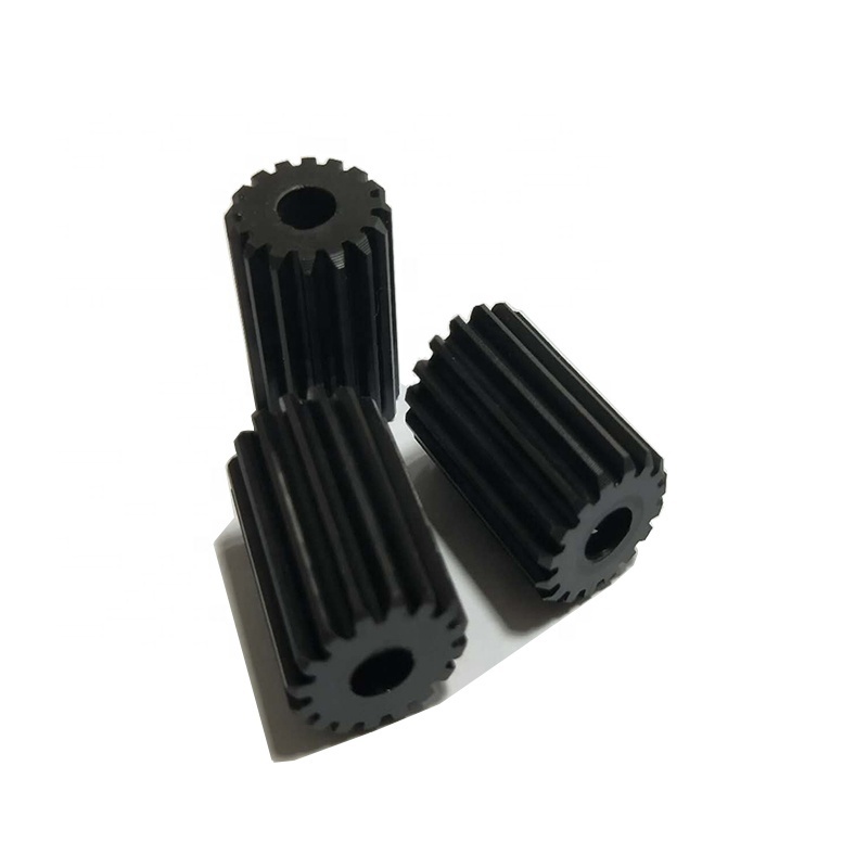 High quality Pom pinion helical spur plastic gear