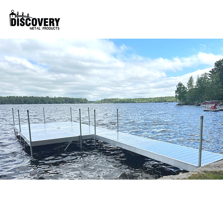 Factory hot sale marine equipment aluminum floating dock float used boat docks for sale aluminum alloy floating pontoon dock