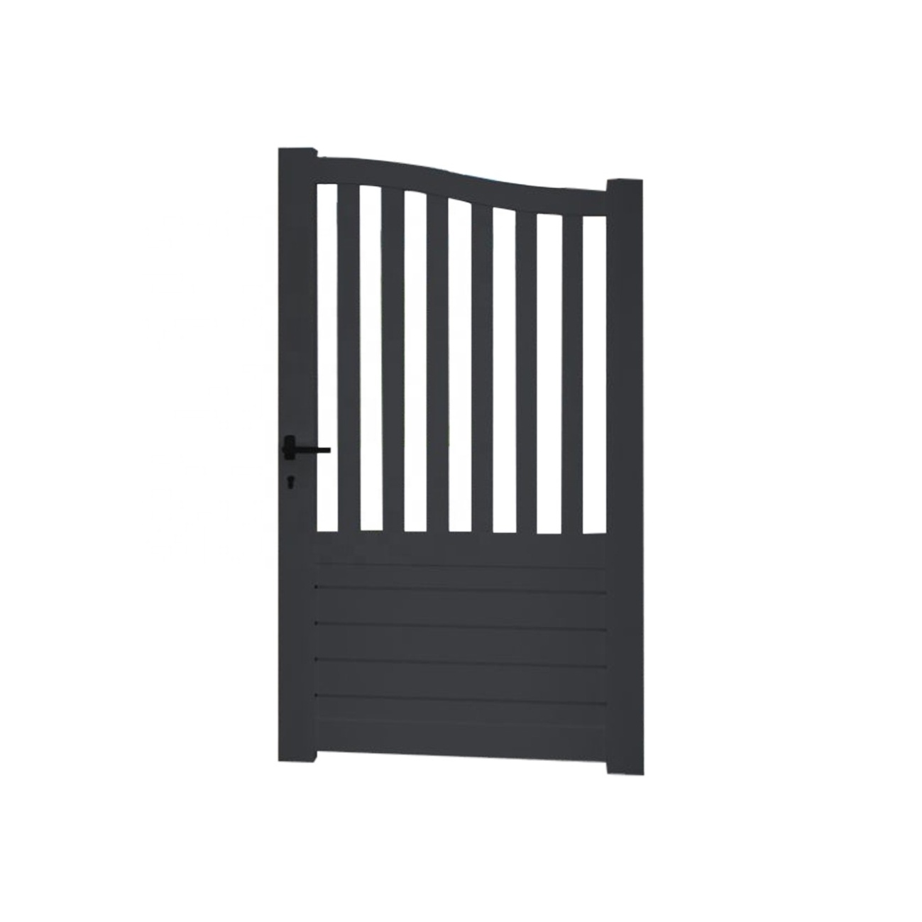 New Fashion Design Garden Little Gate Door For Backyard Aluminum Alloy Durable Fence and Gate for House