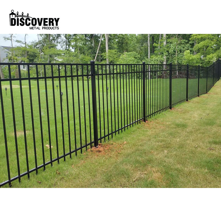 Durable use most popular aluminum pool security fence picket fence high quality aluminum fence for pool