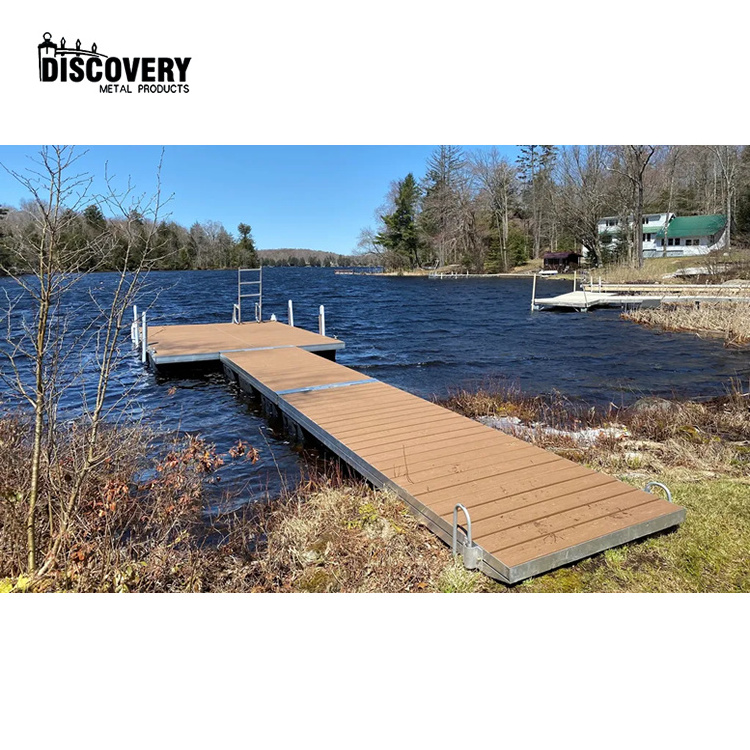 High Quality floats pontoon dock series T6063 aluminum alloy marine dock aluminum walkway aluminium dock