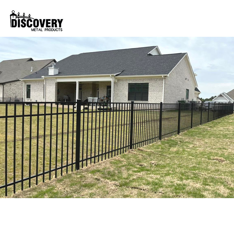 Durable use most popular aluminum pool security fence picket fence high quality aluminum fence for pool