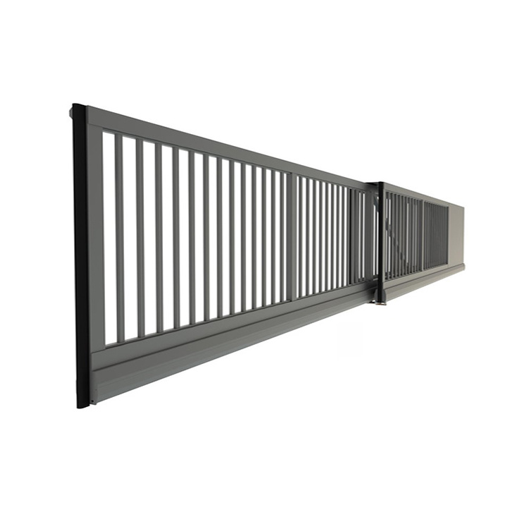 Aluminium cantilever sliding gate for driveway gate modern system large automatic cantilever sliding gate for house or factory