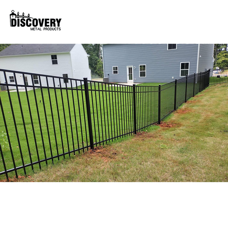 Durable use most popular aluminum pool security fence picket fence high quality aluminum fence for pool