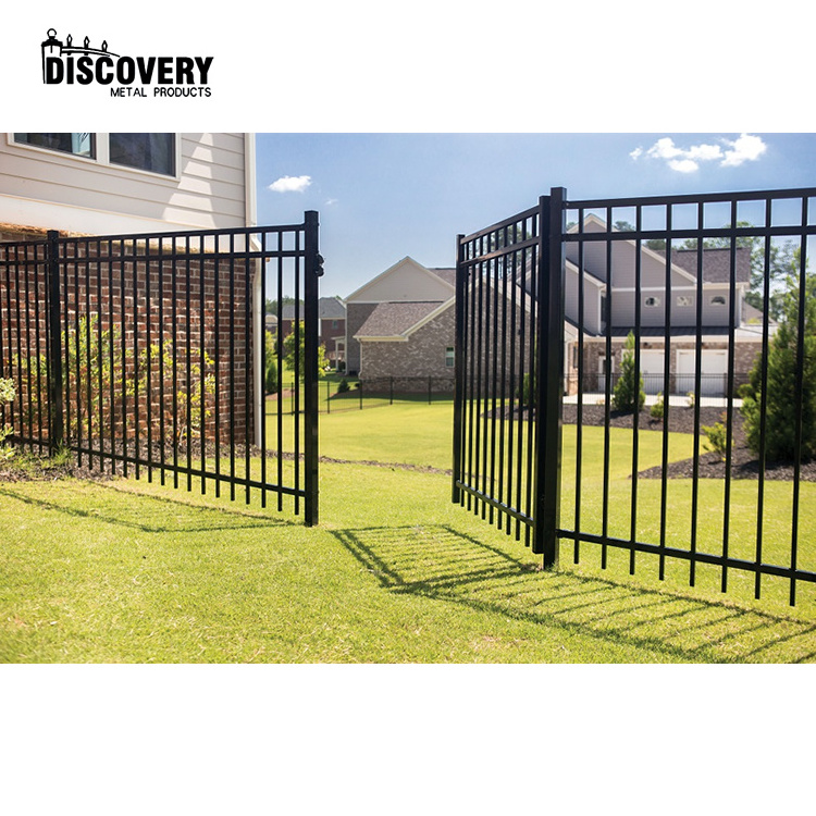 aluminium simple design tubular gate design for house main gate design