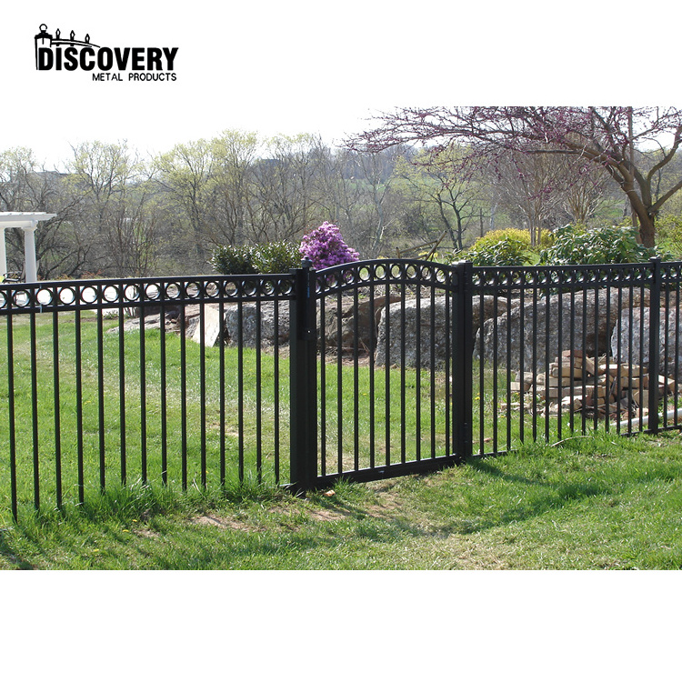 aluminium simple design tubular gate design for house main gate design