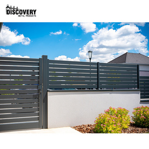 New Fashion Design Garden Little Gate Door For Backyard Aluminum Alloy Durable Fence and Gate for House