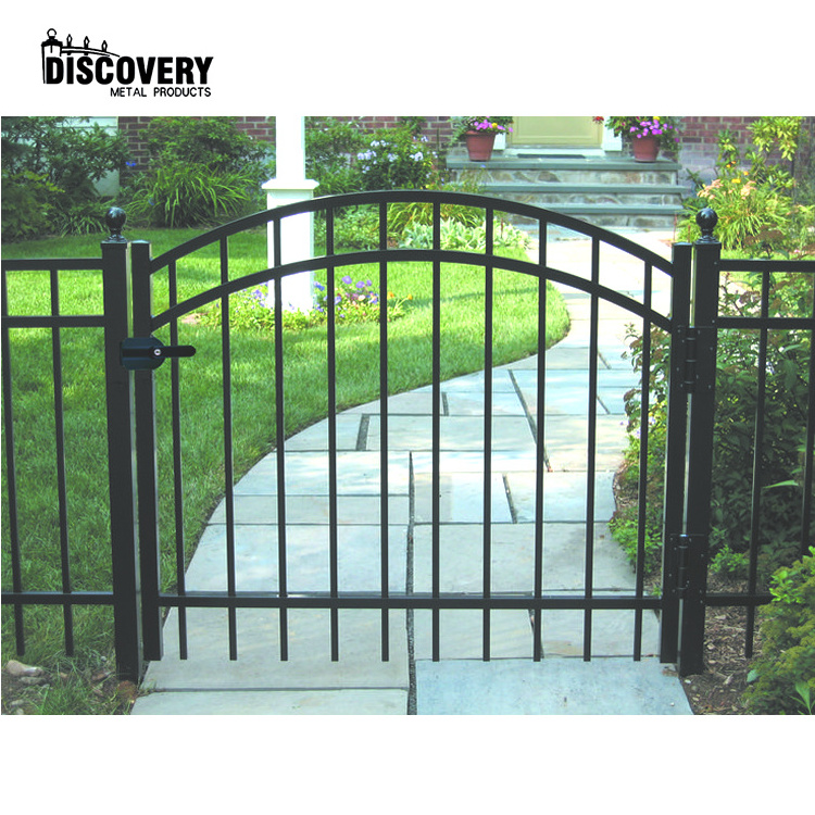 aluminium simple design tubular gate design for house main gate design