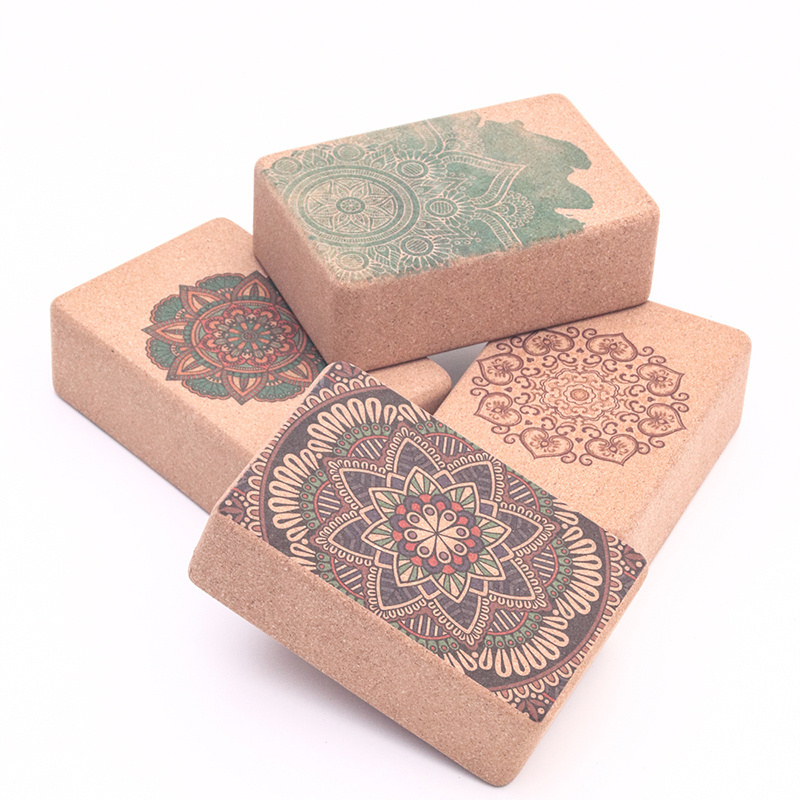 High Quality Eco-friendly Fitness Custom 3*6*9 Inch Natural RecycledFoam Yoga Block