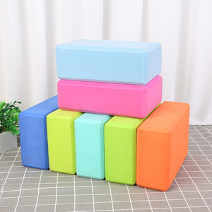 2024 High Quality  Wholesale Eco Friendly Custom Logo Light Weight Anti Slip Waterproof Eva Foam Yoga Block Yoga Brick