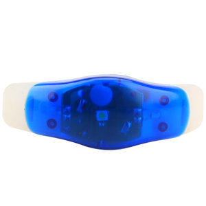 2023 New night running RGB silicone wear wrist light DIY outdoor sports LED watch light