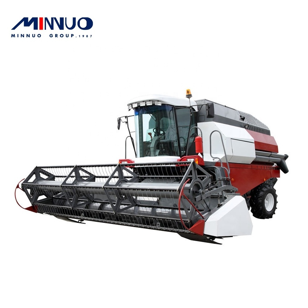 Agriculture machinery combine harvester for rice and wheat