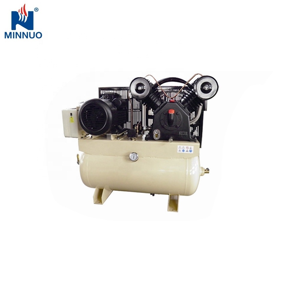 3 cylinder piston compressor truck tyre air compressors 250l tank