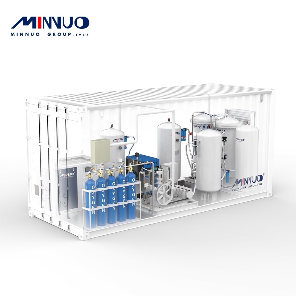 Minnuo brand 10nm3 20nm3 50nm3 80nm3 PSA VPSA Cryogenic nitrogen oxygen generator plant medical industrial use over 95% purity