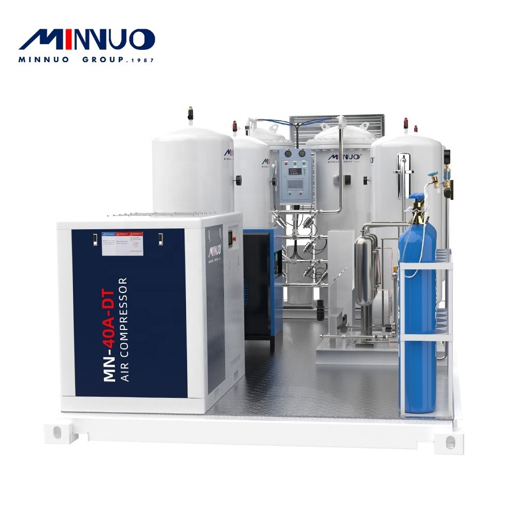 Minnuo brand 10nm3 20nm3 50nm3 80nm3 PSA VPSA Cryogenic nitrogen oxygen generator plant medical industrial use over 95% purity