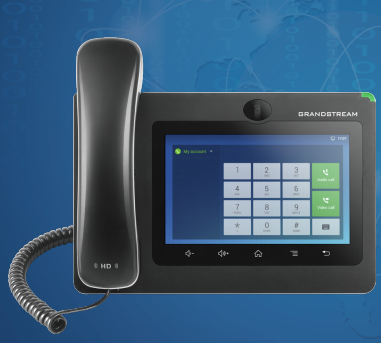 Grandsteam GXV3370 Desktop IP Video Phone for Android Wifi PoE+ Bluetooth