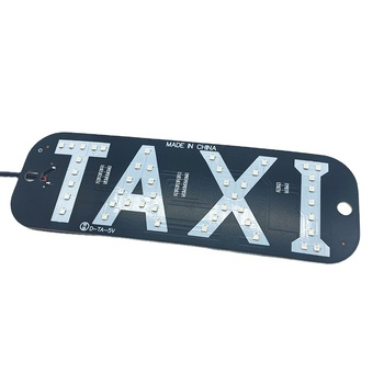 Led Taxi Sign Roof Lights 12v 0.25A  Many Color WaterProof Led Taxi Light