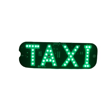 Led Taxi Sign Roof Lights 12v 0.25A  Many Color WaterProof Led Taxi Light