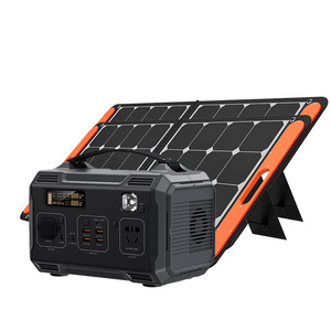 110-240V 300W Backup Portable Power Station flyfine 76800mAh Solar Generator PD CPAP Battery Pack Emergency Supply Home