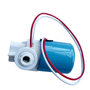 1/4"OD Tube Plastic Solenoid Valve Normally Closed DC 12 V 24 V Mini Valve for RO Reverse Osmosis Pure System